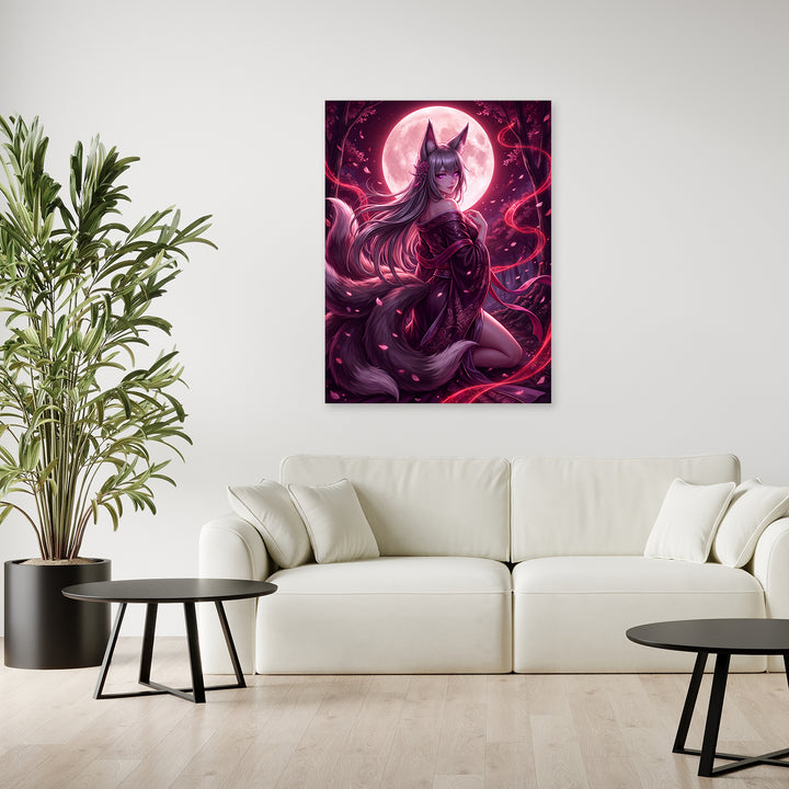 Blood Moon Kitsune by Zenzdesign - Affengeile Bilder