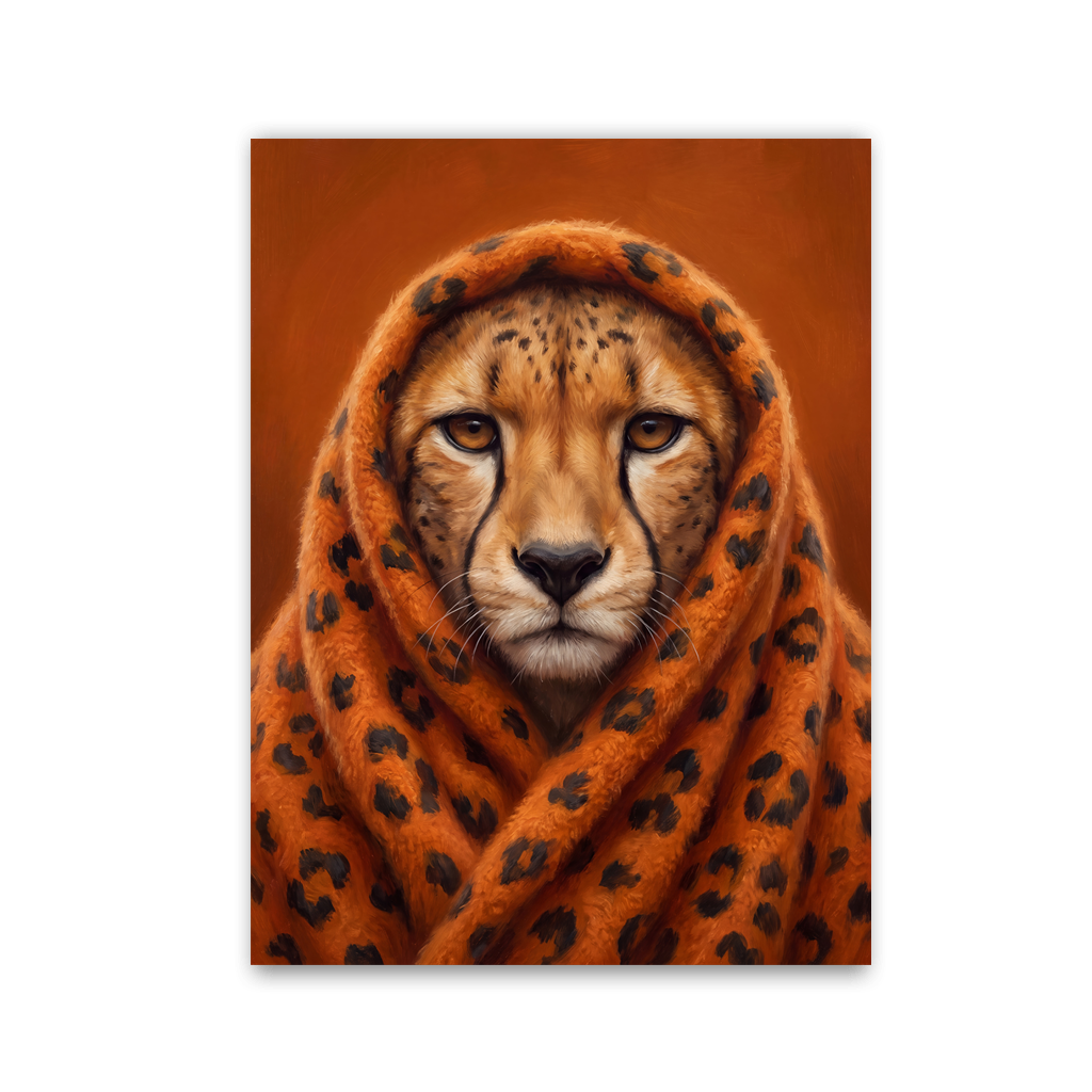 Cozy Leopard Scarf by Zenzdesign - Affengeile Bilder