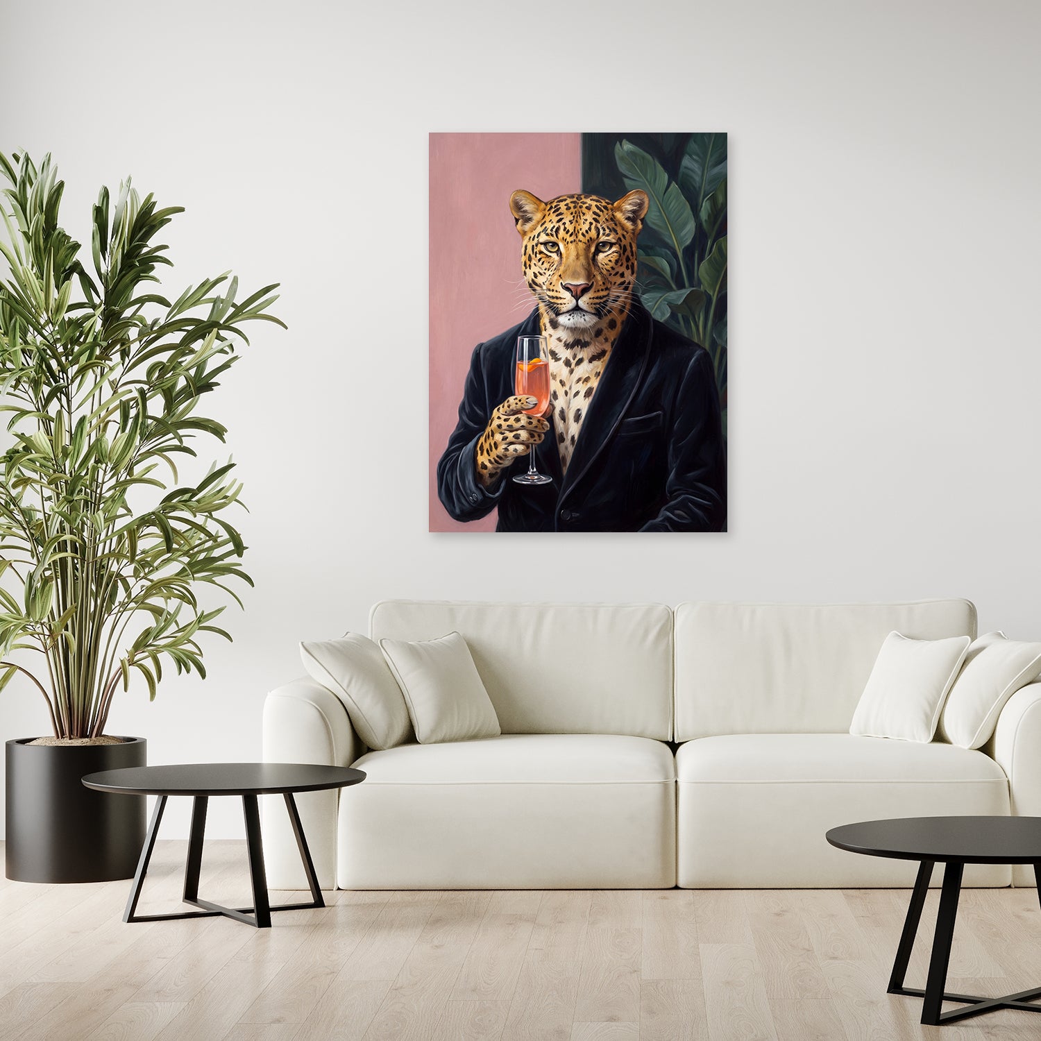 Dapper Cocktail Leopard by Zenzdesign - Affengeile Bilder