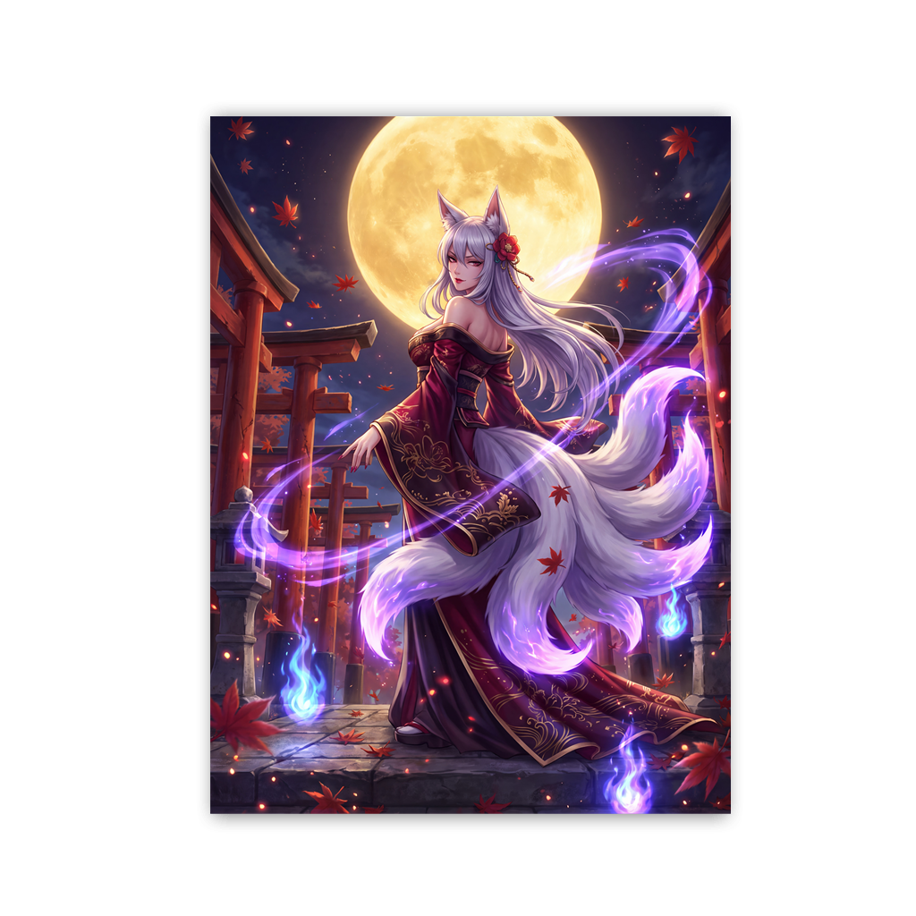 Torii Gate Fox Spirit by Zenzdesign - Affengeile Bilder
