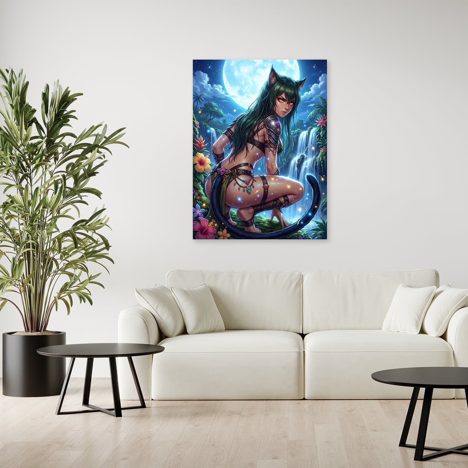 Jungle Huntress Cat by Zenzdesign - Affengeile Bilder