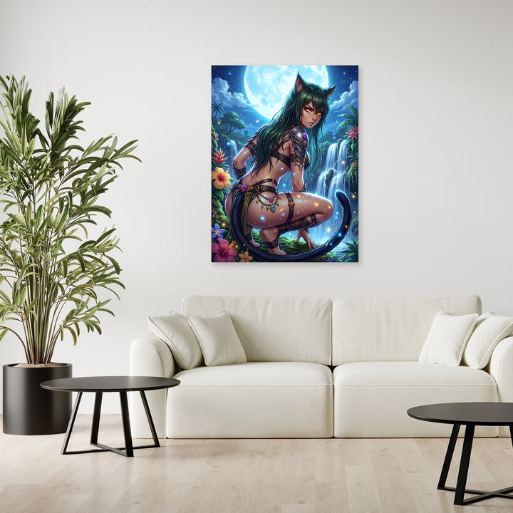 Jungle Huntress Cat by Zenzdesign - Affengeile Bilder
