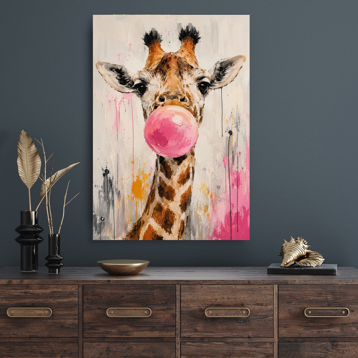 Bubble Gum Giraffe by Mark Matthews - Affengeile Bilder