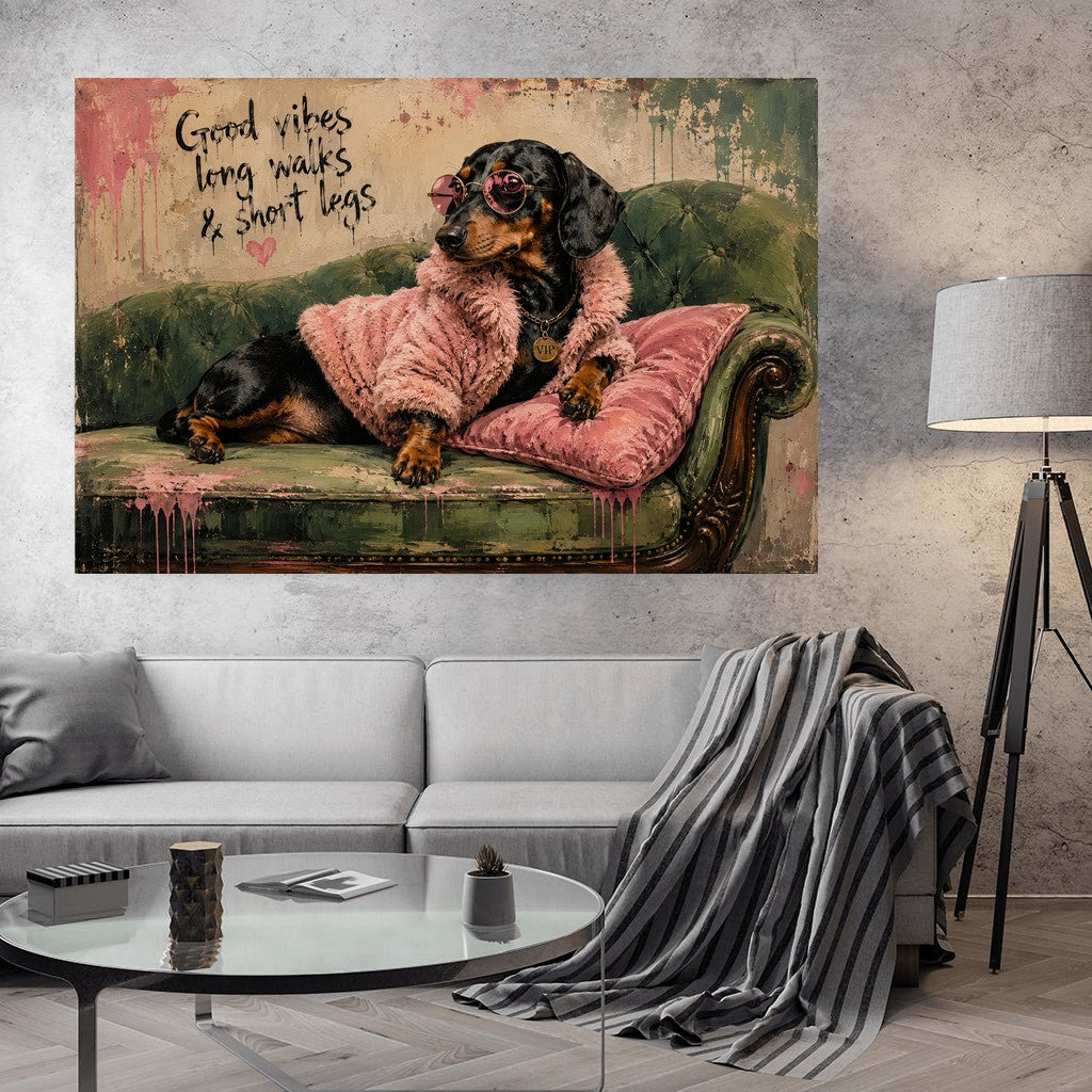 Good Vibes, Short Legs by Mark Matthews - Affengeile Bilder