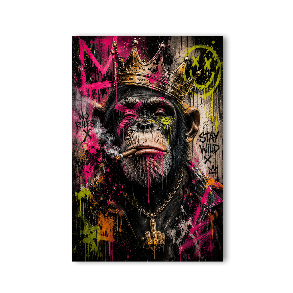 Monkey King x Grafitti by Mark Matthews - Affengeile Bilder