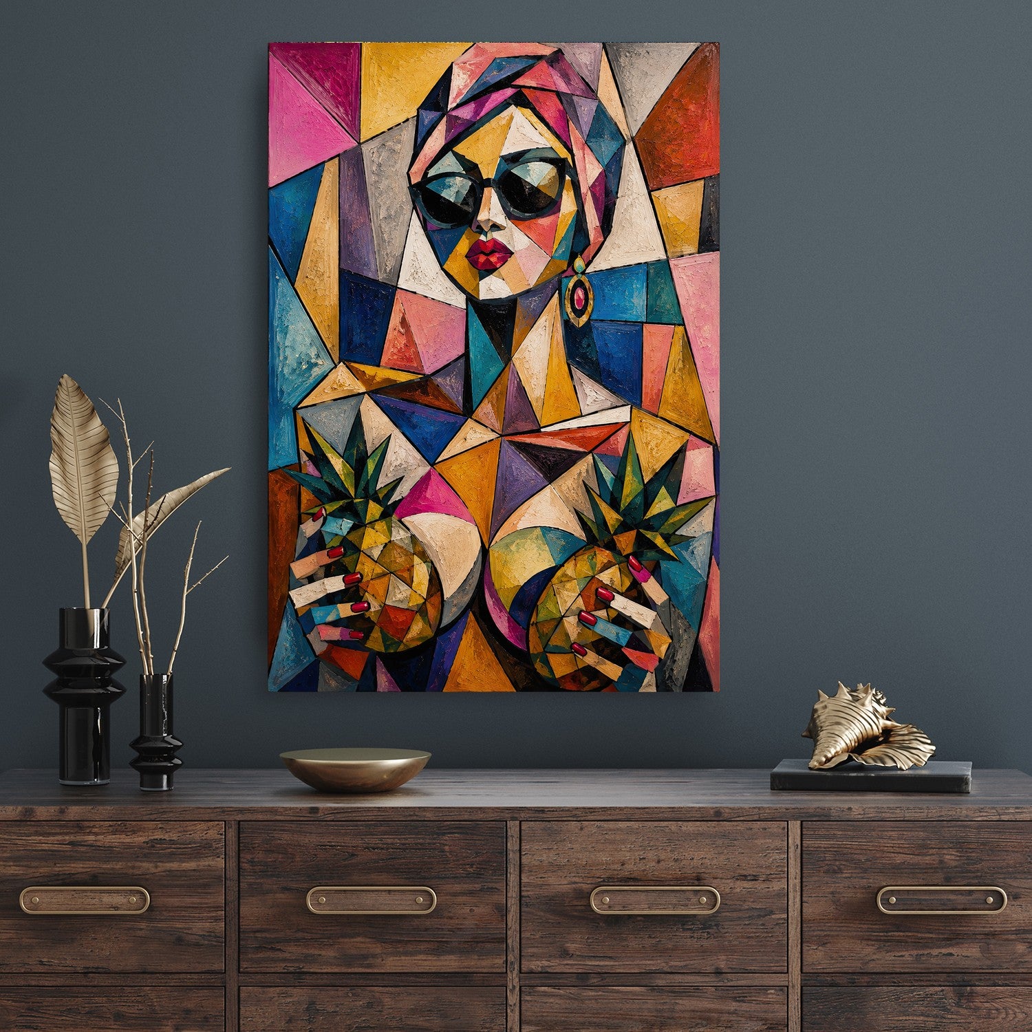 Naughty Pineapple x Picasso by Mark Matthews - Affengeile Bilder