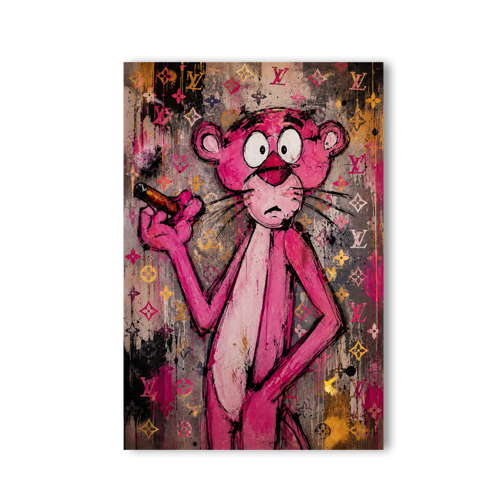 Pink Panther x Louis Vuitton Graffiti_ by Mark Matthews - Affengeile Bilder