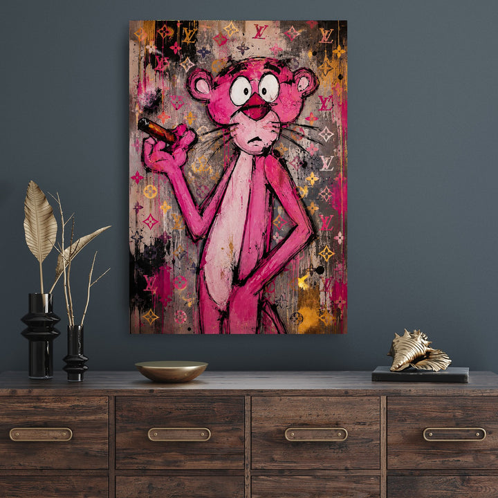 Pink Panther x Louis Vuitton Graffiti_ by Mark Matthews - Affengeile Bilder
