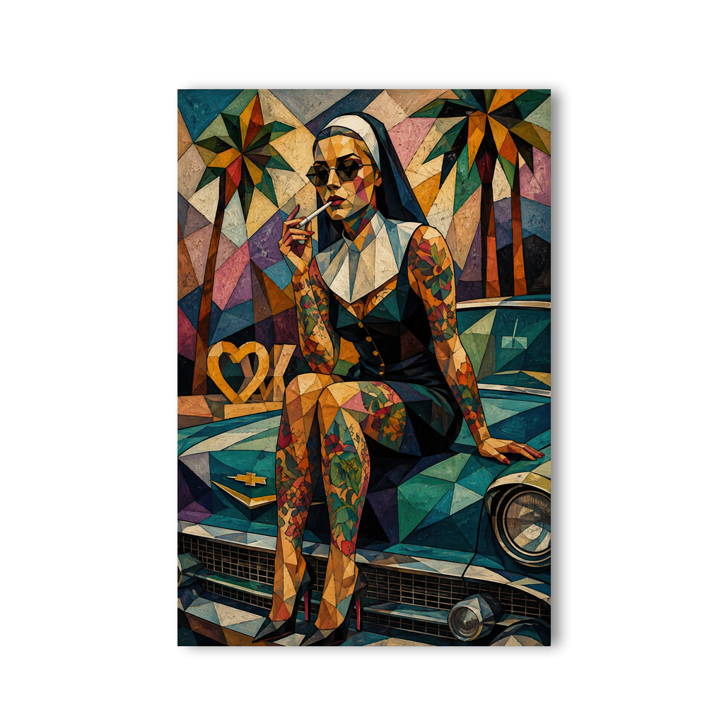 Rebel Nun x Picasso by Mark Matthews - Affengeile Bilder