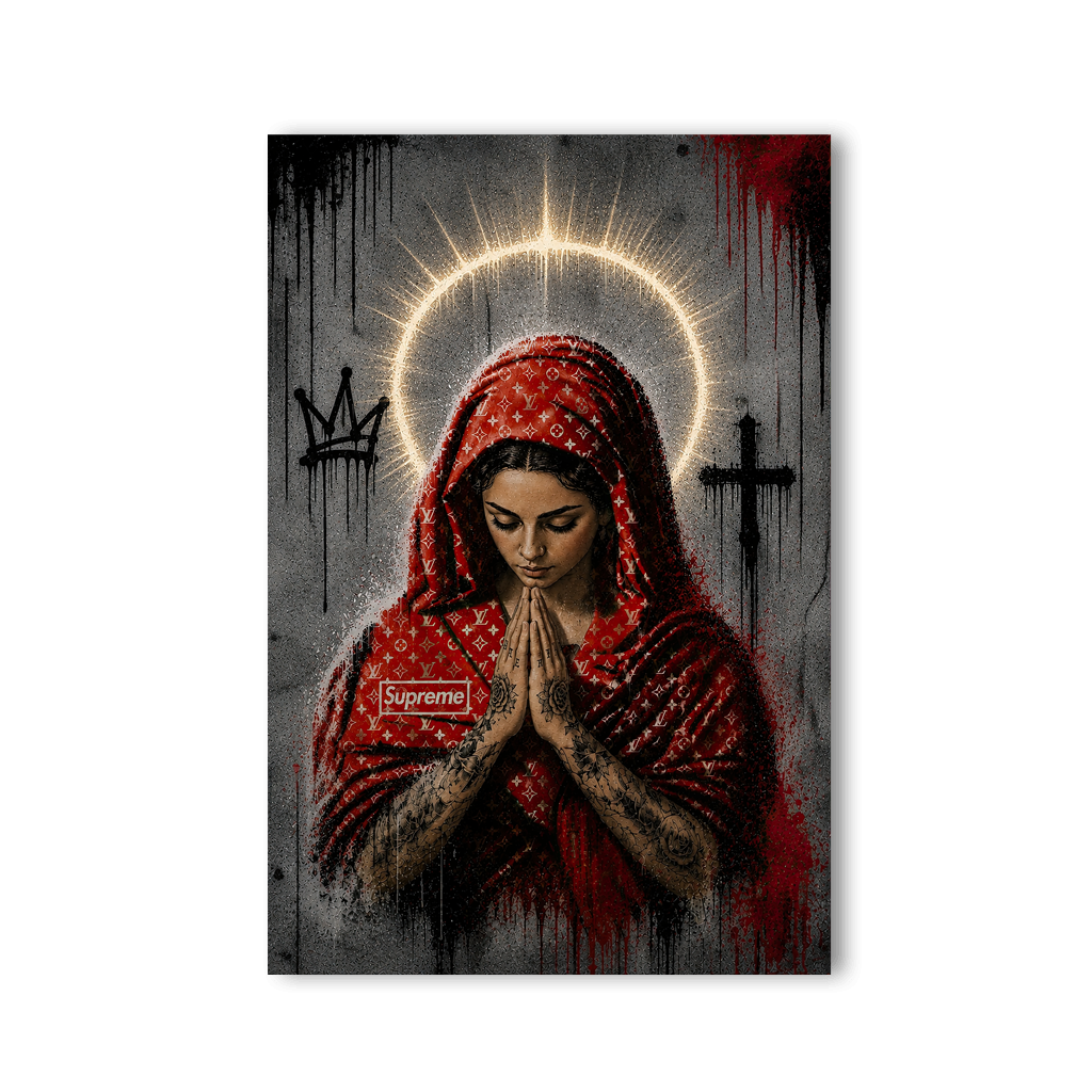 Supreme Nun x Streetart by Mark Matthews - Affengeile Bilder