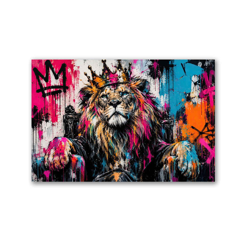 Urban Lion King x Grafitti by Mark Matthews - Affengeile Bilder