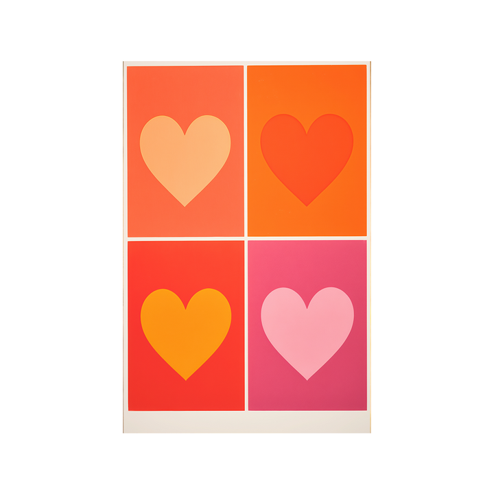 Vier Herzen voller Liebe by Frank Daske - Affengeile Bilder