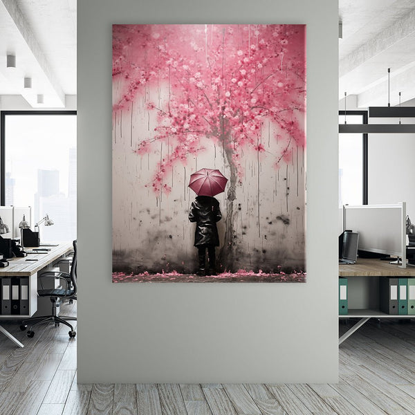 Banksy Blossom by Daniel Decker - Affengeile Bilder