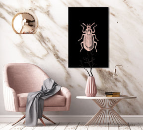 Beetle Rosé auf Acryl - Affengeile Bilder