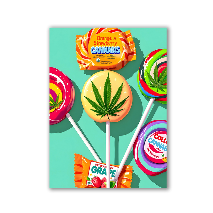 Cannabis Lollipop by Zenzdesign - Affengeile Bilder