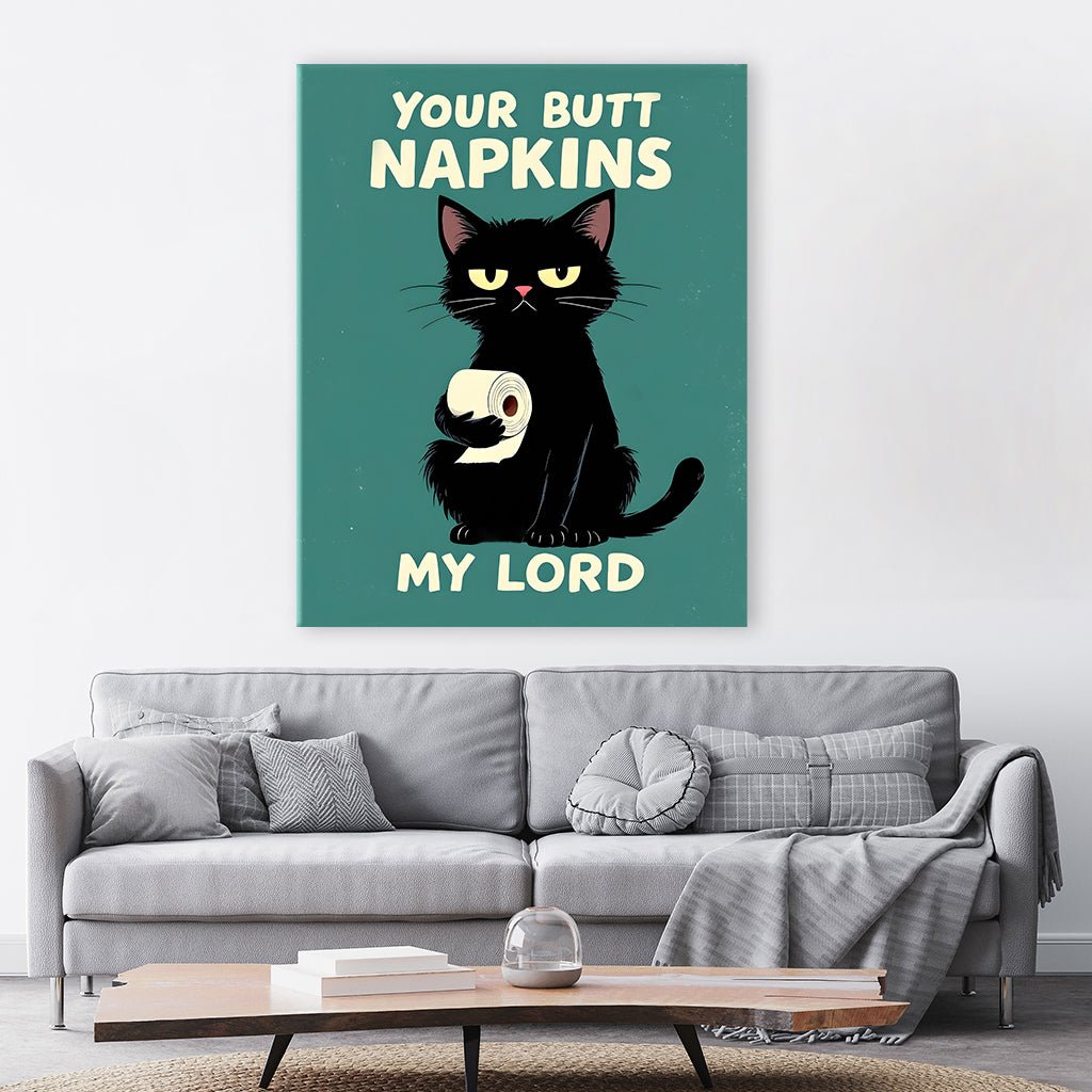 Cat Butt Napkins by Zenzdesign - Affengeile Bilder