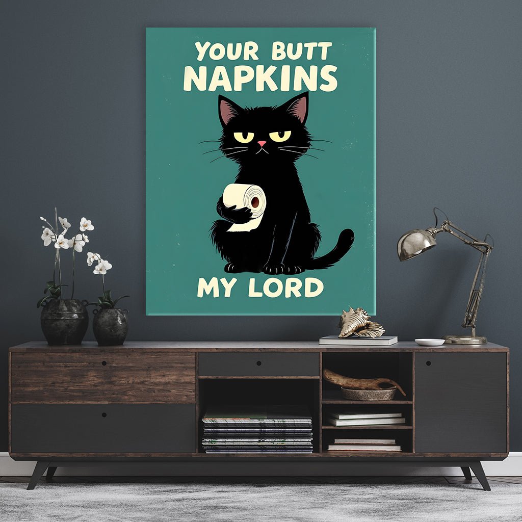 Cat Butt Napkins by Zenzdesign - Affengeile Bilder