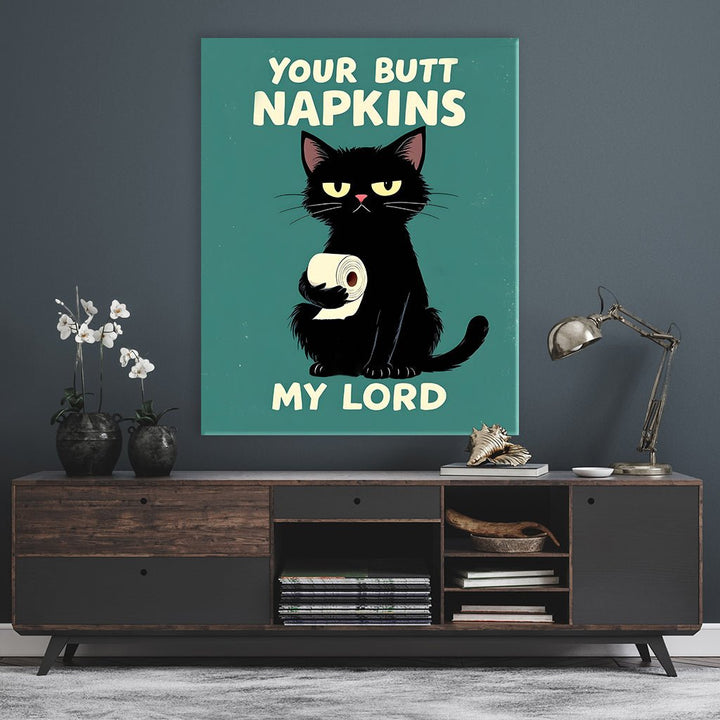 Cat Butt Napkins by Zenzdesign - Affengeile Bilder