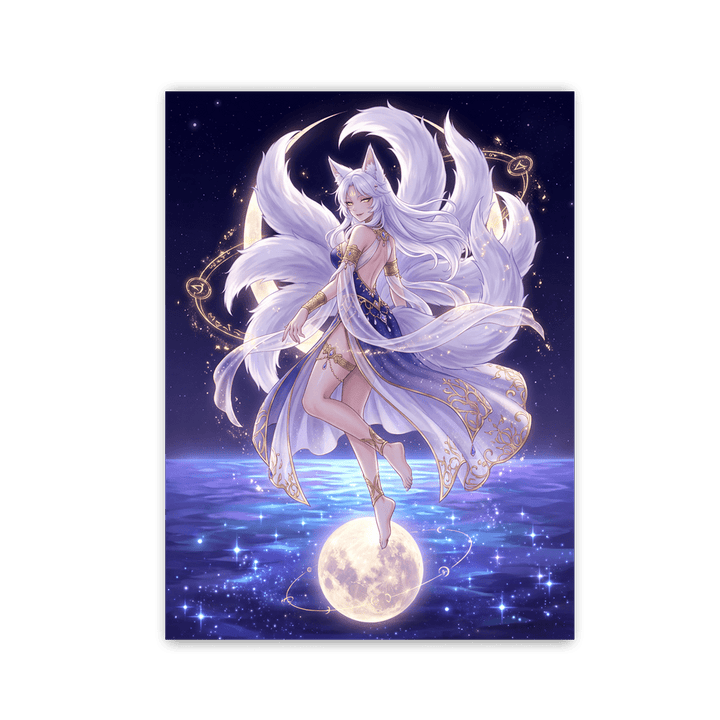 Celestial Kitsune by Zenzdesign - Affengeile Bilder