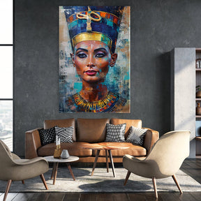 Cleopatra Painting No1 by Catill - Affengeile Bilder