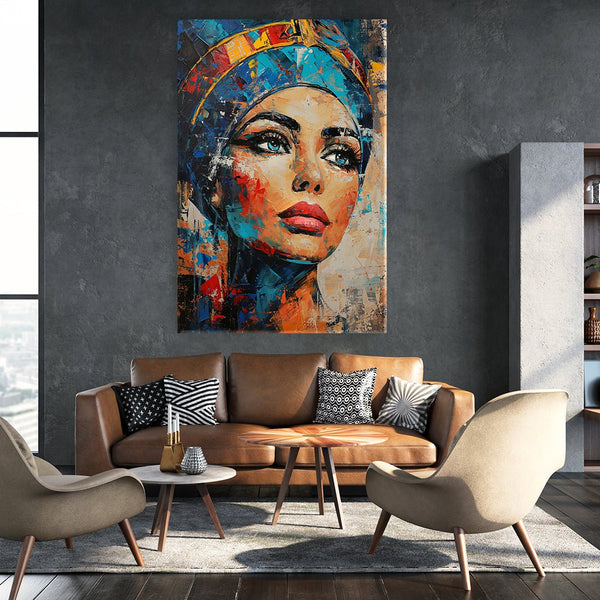 Cleopatra Painting No2 by Catill - Affengeile Bilder