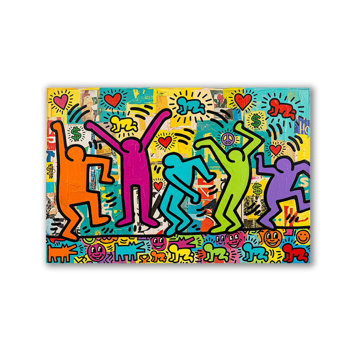 Colorful Figures by Adrian Vieriu - Affengeile Bilder