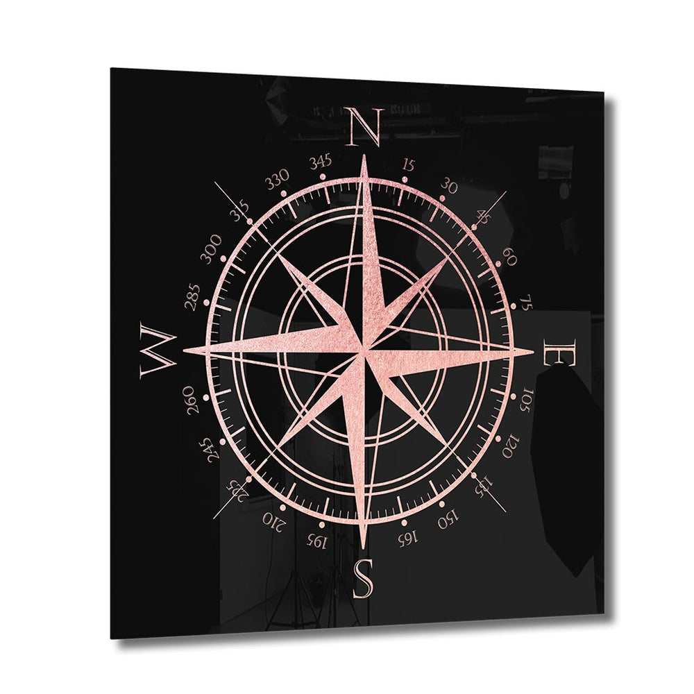 Compass Rosé auf Acryl - Affengeile Bilder