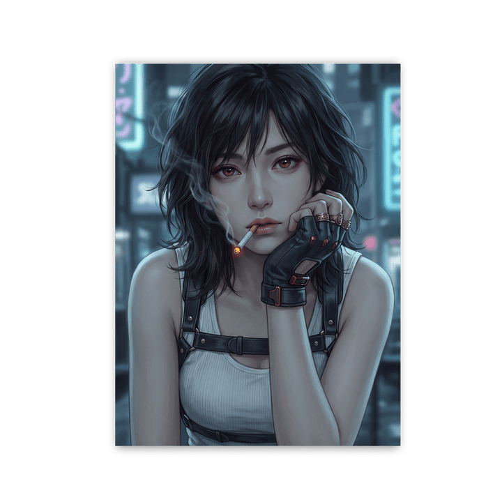 Cyberpunk Night Smoke by Zenzdesign - Affengeile Bilder