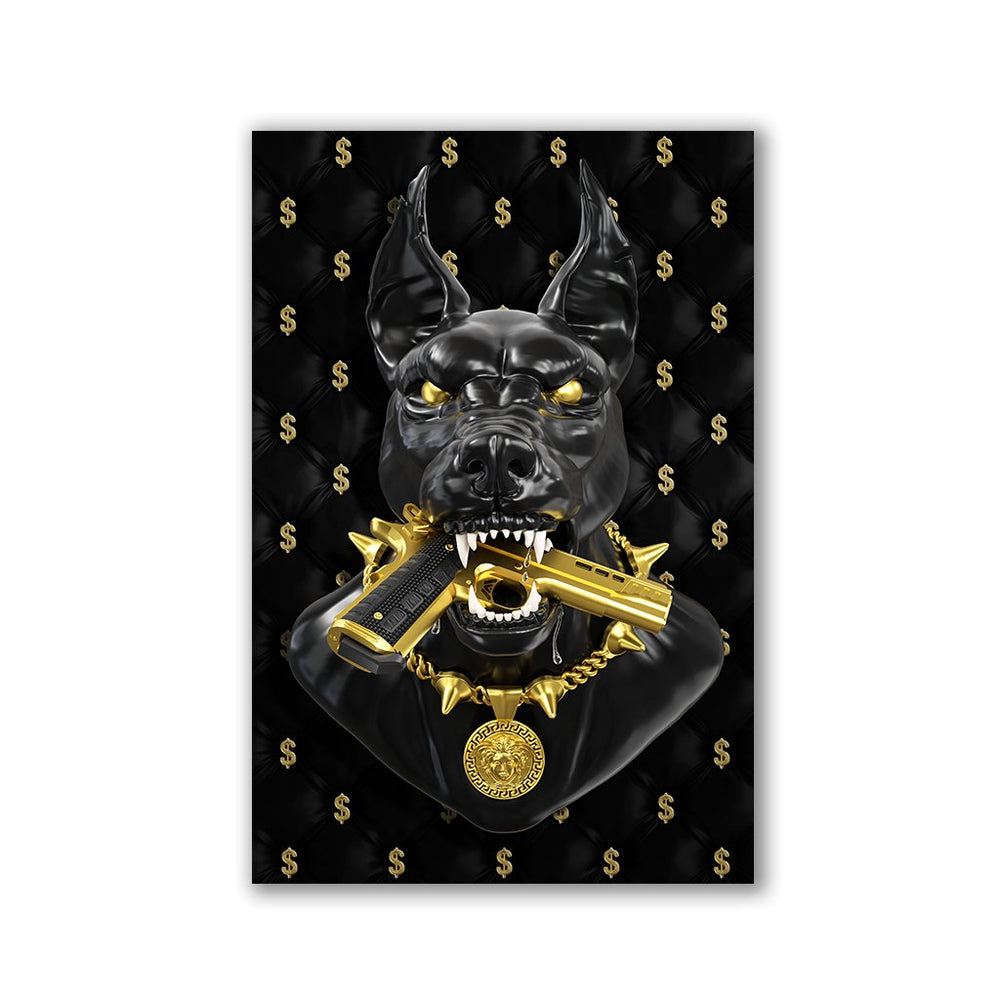 Dangerous Rich Dog by Adrian Vieriu - Affengeile Bilder