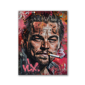 DiCaprio Pop Art by Rosa Piazza - Affengeile Bilder