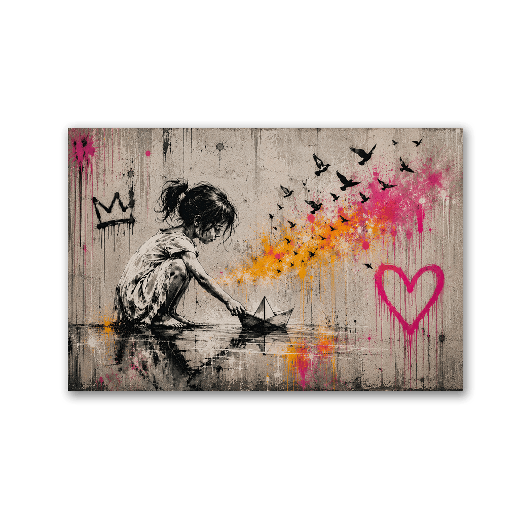 Dreams Set Sail x Streetart by Mark Matthews - Affengeile Bilder