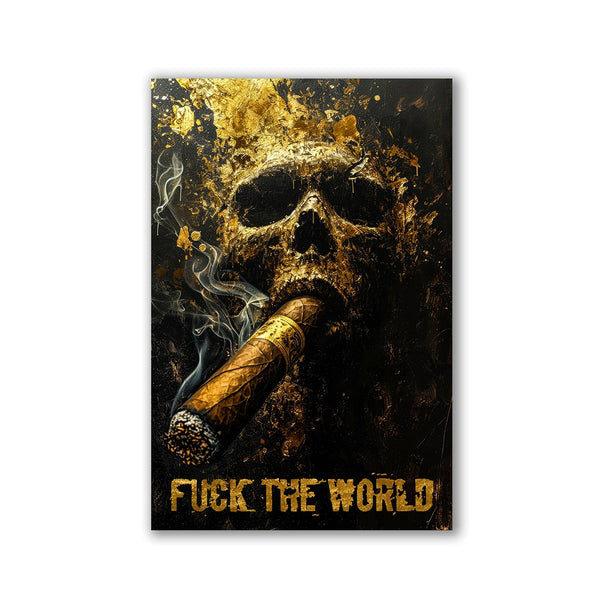 F*ck the World by Adrian Vieriu - Affengeile Bilder