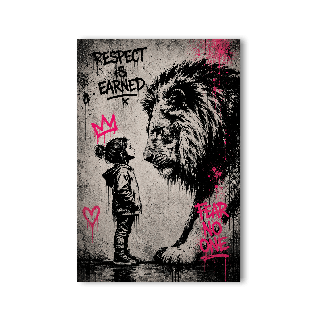 Fear No One x Stencil Grafitti by Mark Matthews - Affengeile Bilder