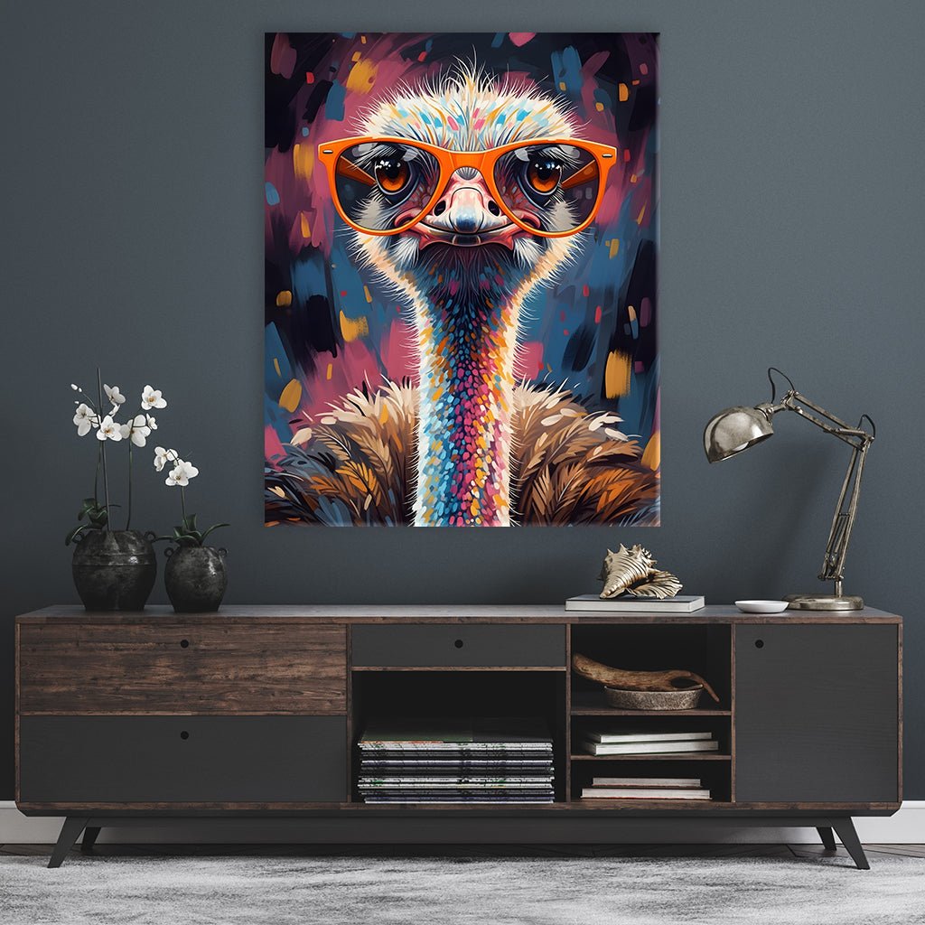 Funky Ostrich by Zenzdesign - Affengeile Bilder