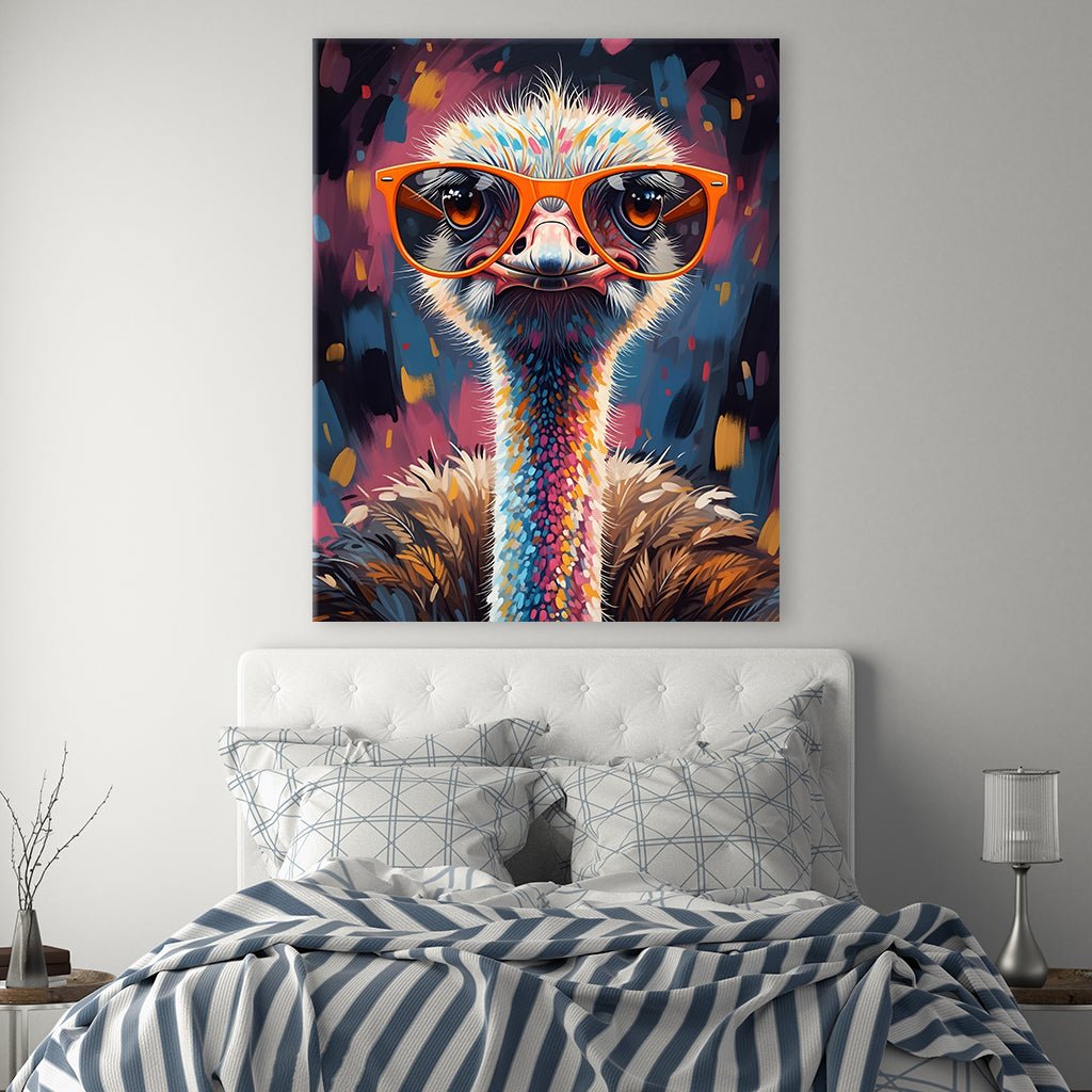 Funky Ostrich by Zenzdesign - Affengeile Bilder