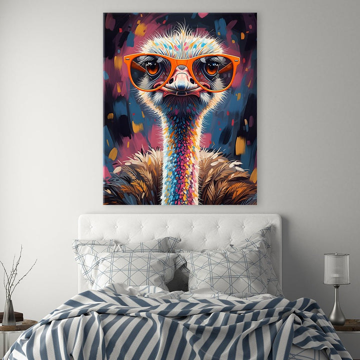 Funky Ostrich by Zenzdesign - Affengeile Bilder