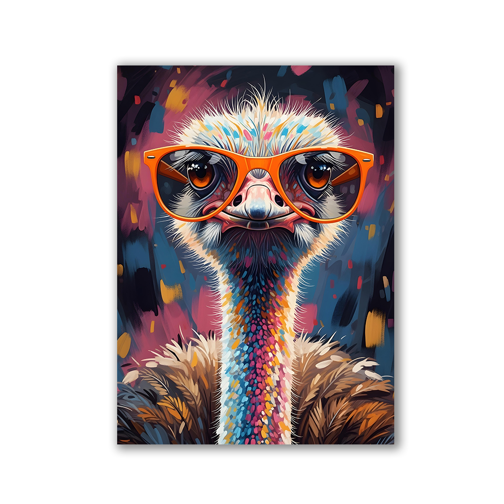 Funky Ostrich by Zenzdesign - Affengeile Bilder
