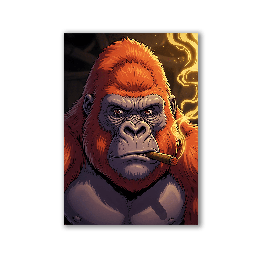 Gorilla Cigar by Zenzdesign - Affengeile Bilder