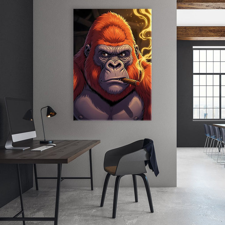 Gorilla Cigar by Zenzdesign - Affengeile Bilder