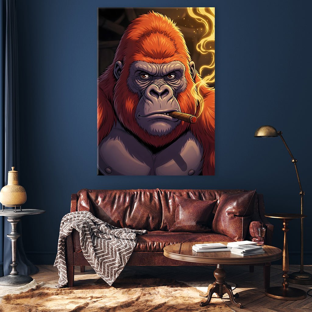 Gorilla Cigar by Zenzdesign - Affengeile Bilder