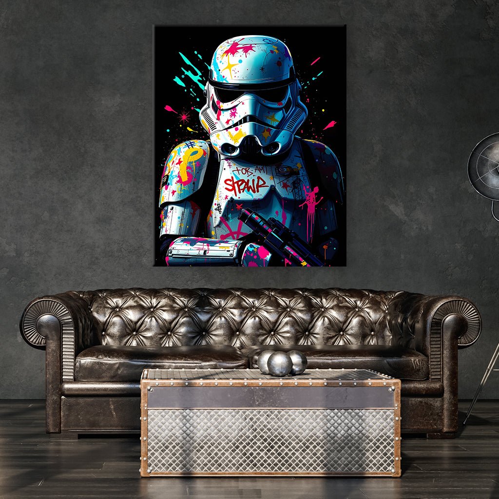 Graffiti Stormtrooper by Zenzdesign - Affengeile Bilder