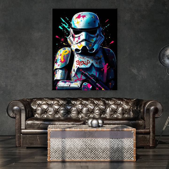 Graffiti Stormtrooper by Zenzdesign - Affengeile Bilder