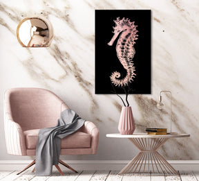 Little Seahorse Rose auf Acryl - Affengeile Bilder