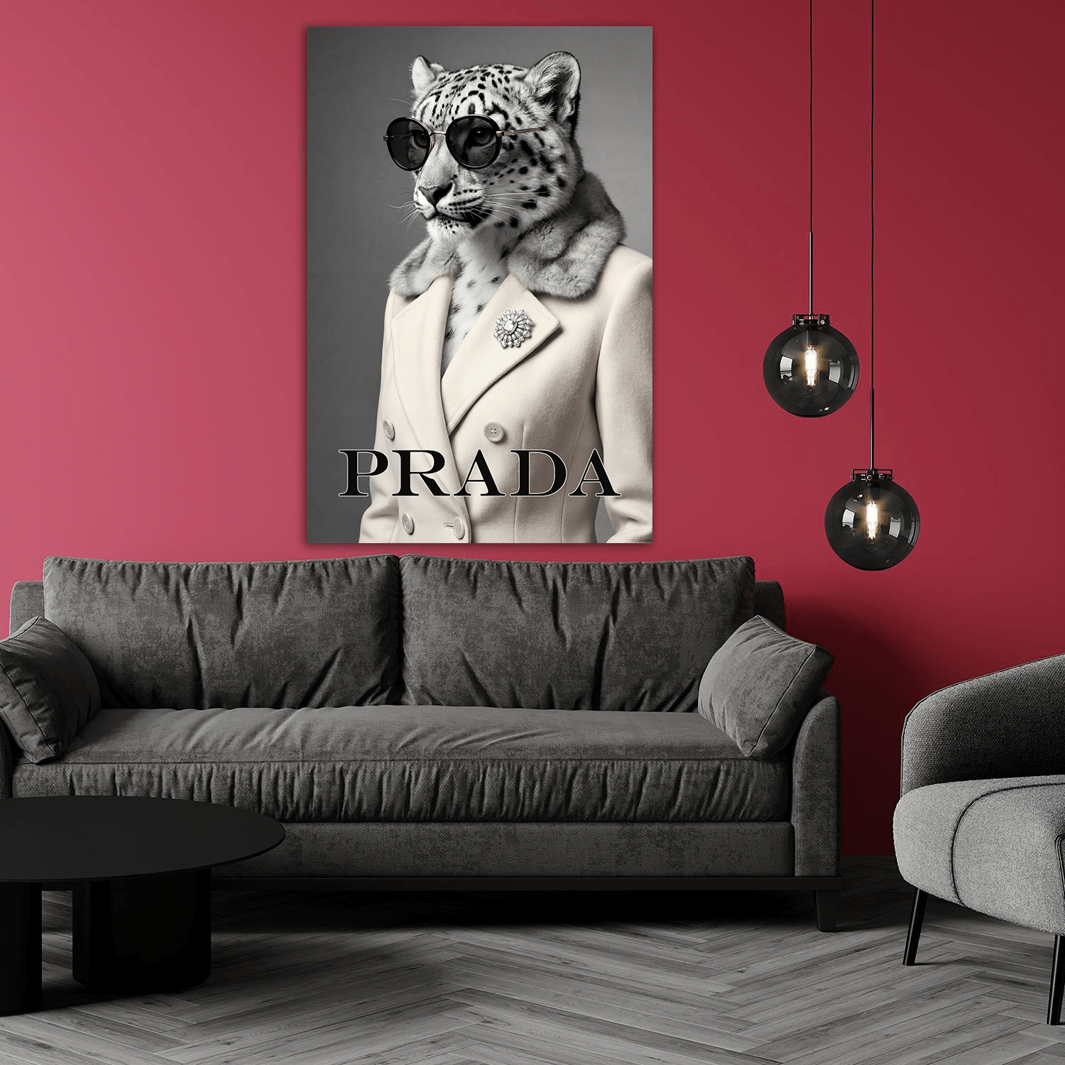 Luxury Prada Animal by Adrian Vieriu - Affengeile Bilder
