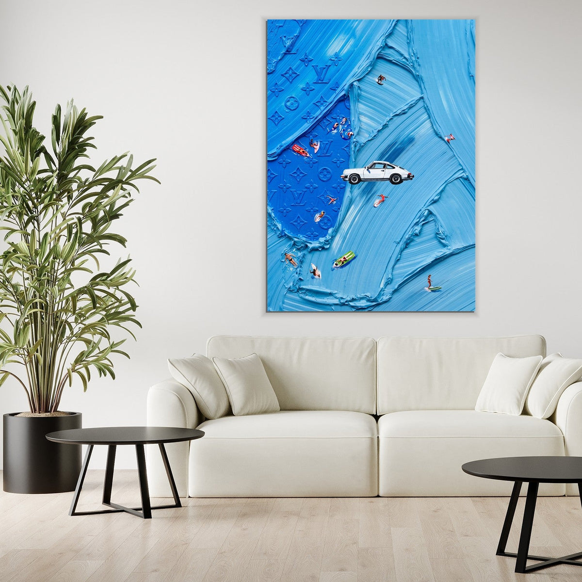 lv waves porsche by daveschloffiart - Affengeile Bilder