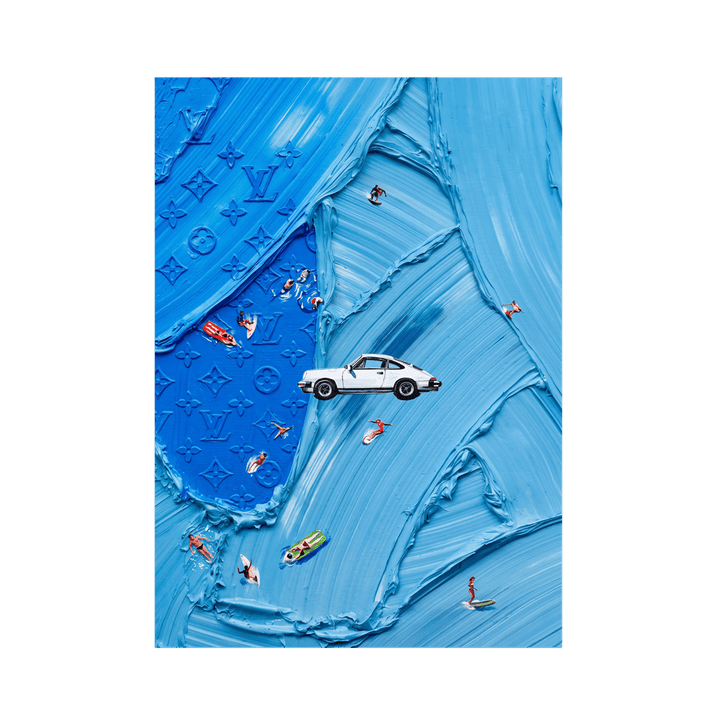 lv waves porsche by daveschloffiart - Affengeile Bilder