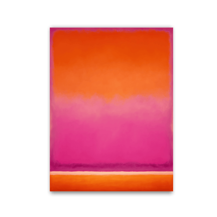 Magenta Horizon Color Field by Frank Daske - Affengeile Bilder