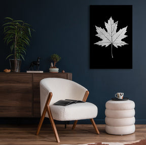 Maple Leaf Silber auf Acryl - Affengeile Bilder