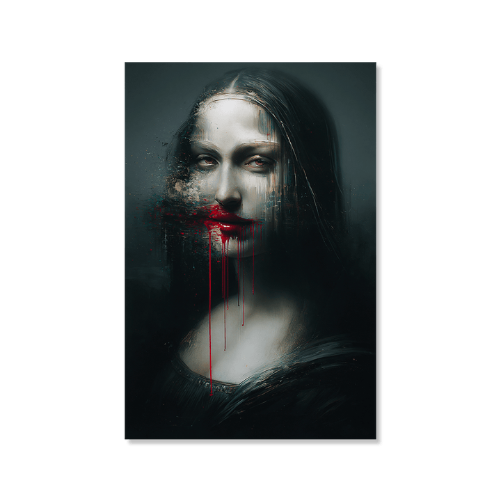 Mona Lisa Modern Edition II - Affengeile Bilder