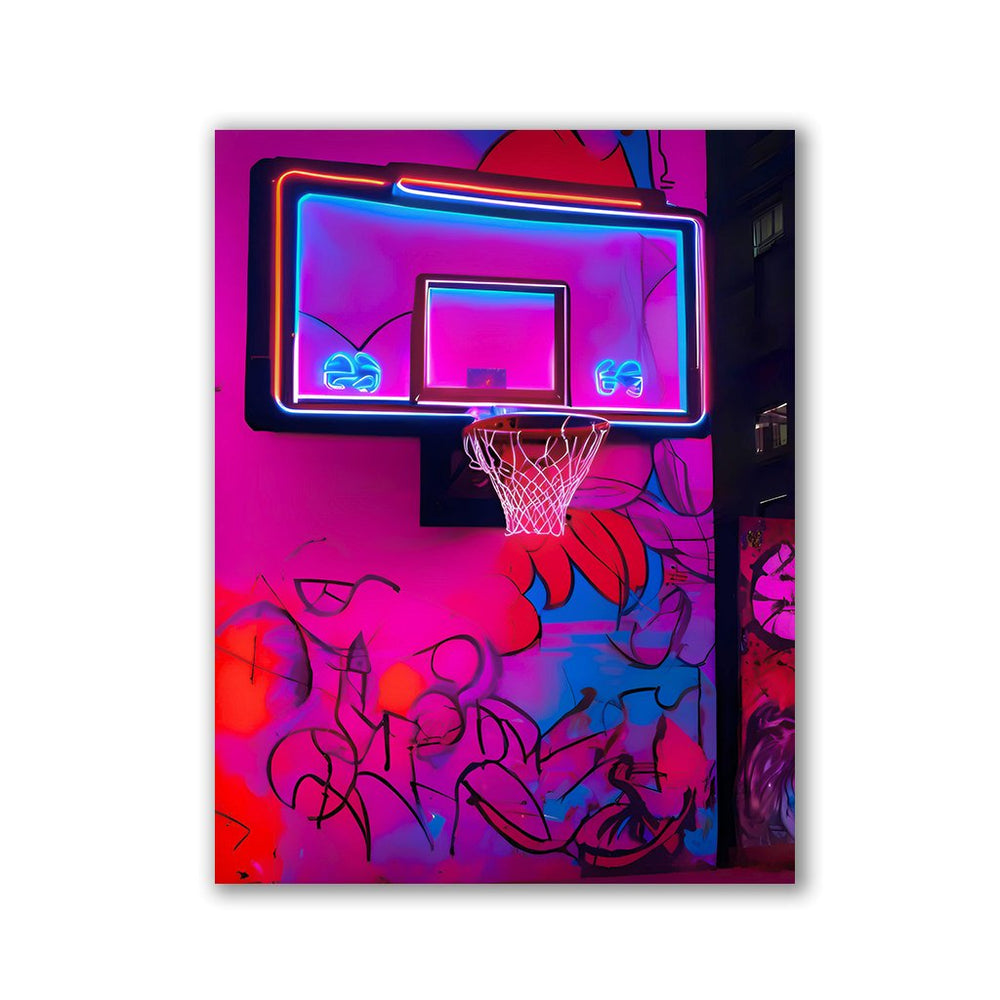 Neon Basketball by Iconica - Affengeile Bilder